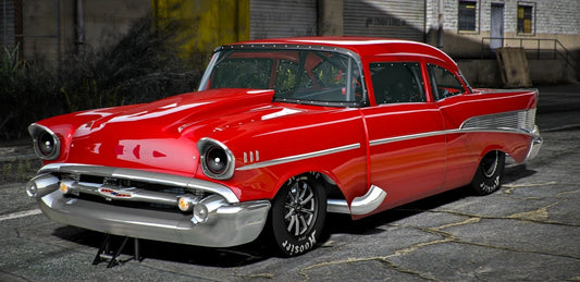 1957 Chevy Belair Drag | Grady's Customs