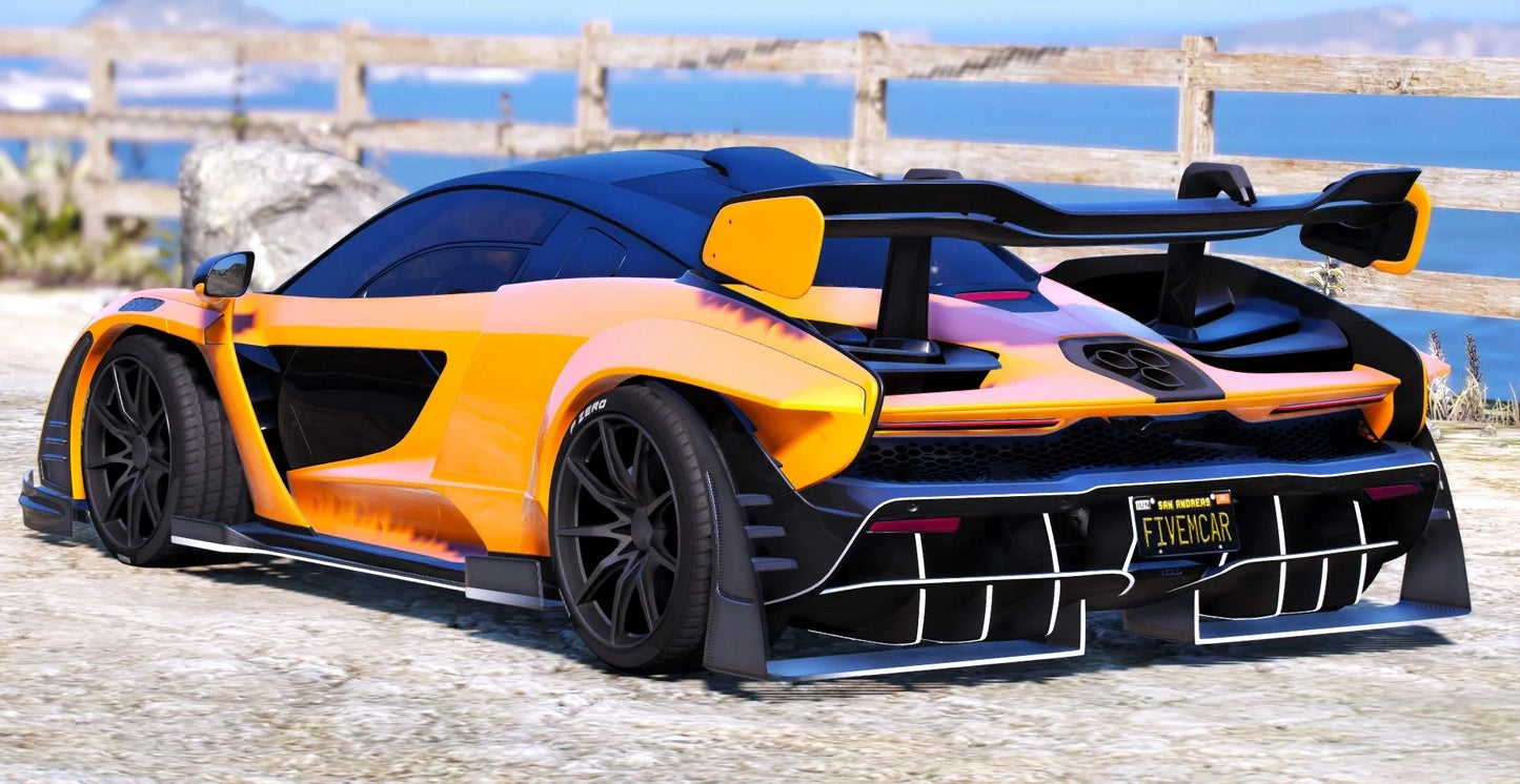 (Debadged) McLaren Senna Top Secret Edition | Zeed