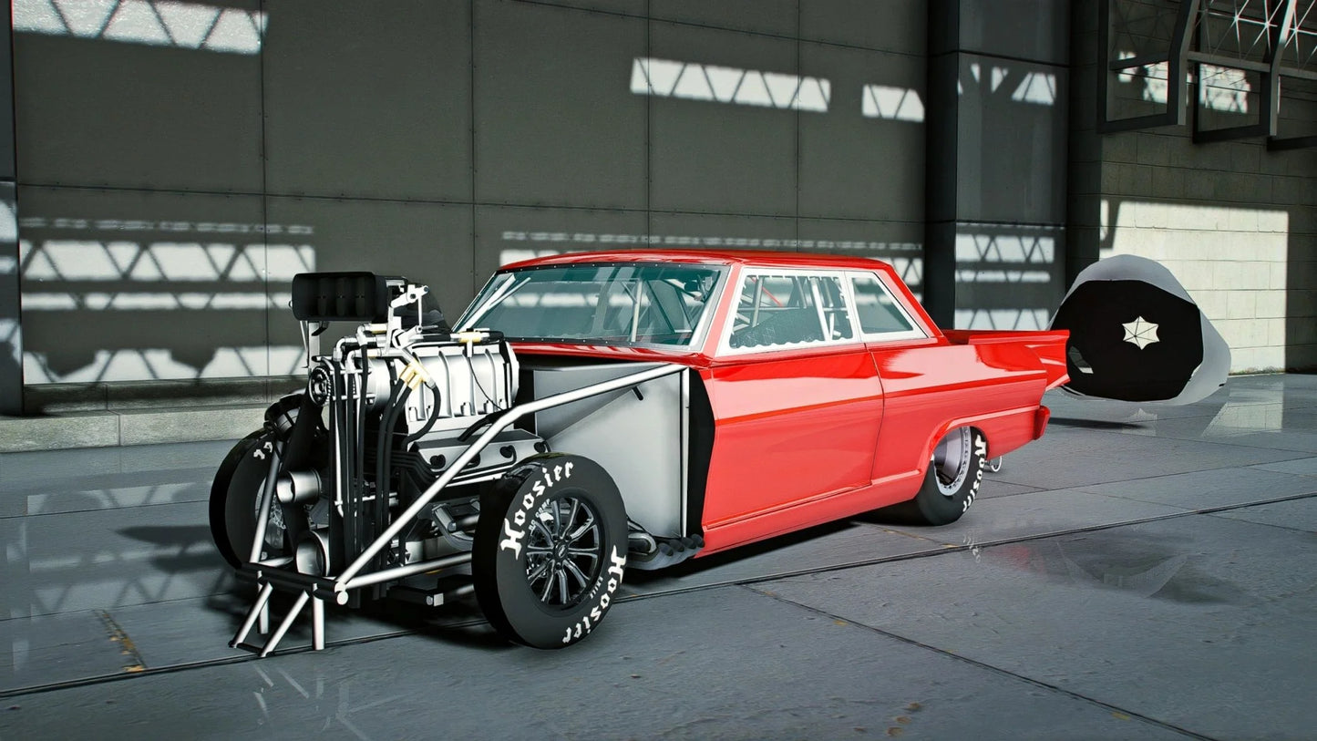 1963 Chevrolet Chevy II Nova Blower Big Tire | Mercury66