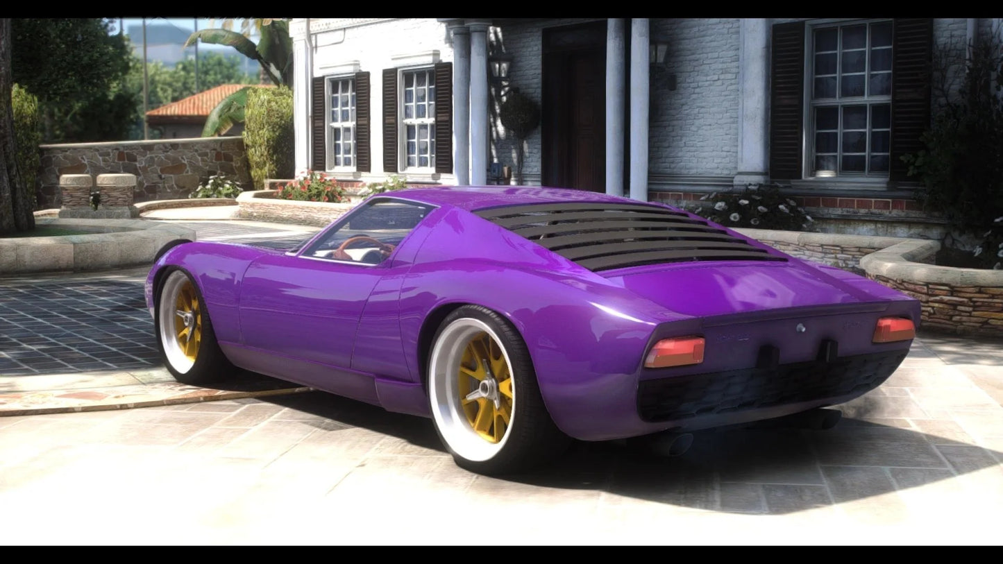 1967 Lamborghini Miura P400 | Monkified Builds