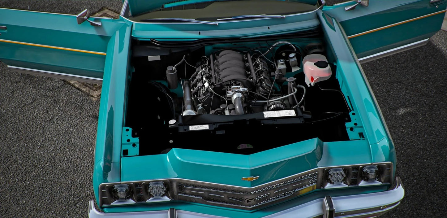 1973 Chevy Caprice Rucci Donk | Krazy Customs