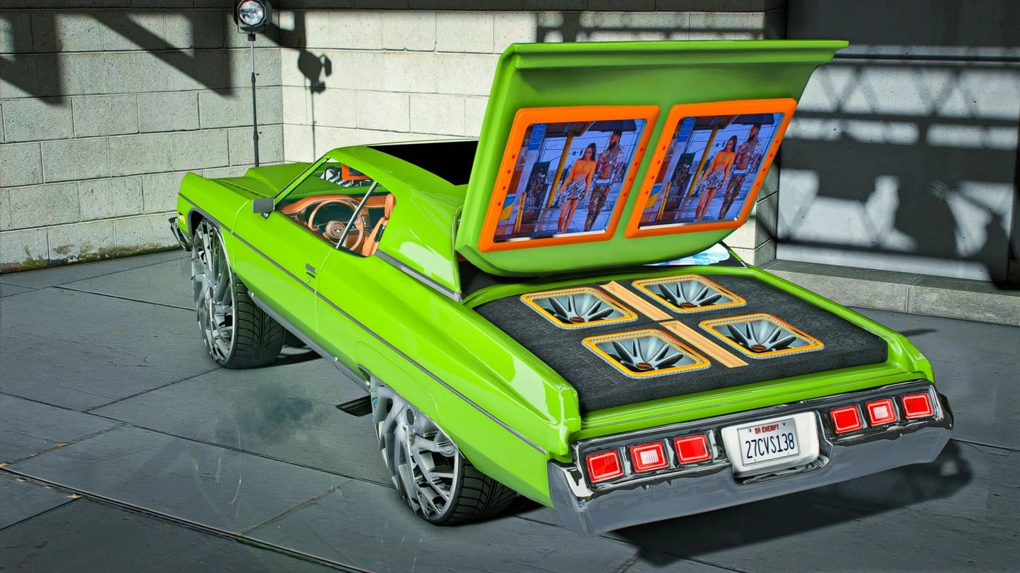 1973 Chevy Impala Donk Swap Bentley | H