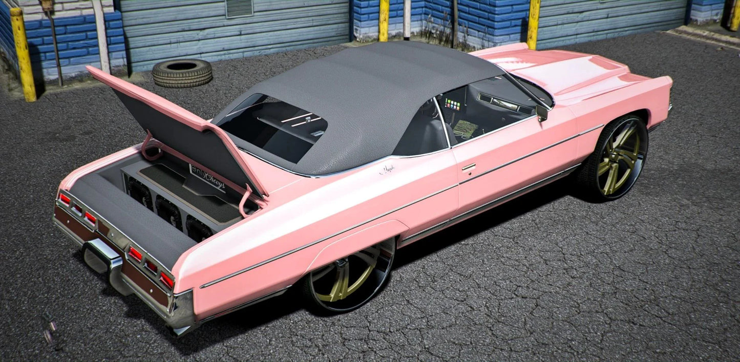 1971 Chevy Impala Vert | DDC Cars