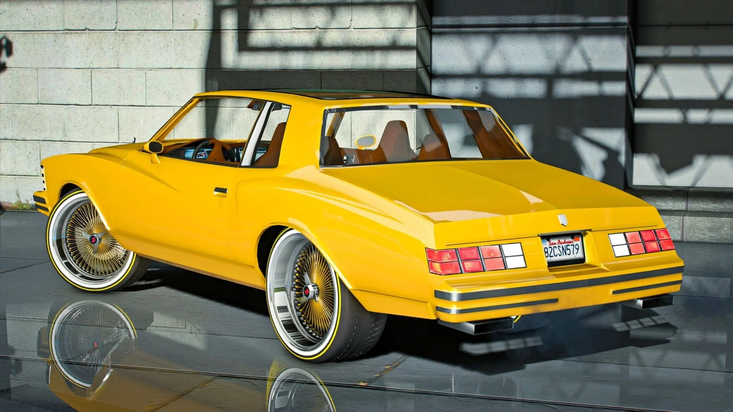 1979 Monte Carlo Donk Tesla Interior | LM