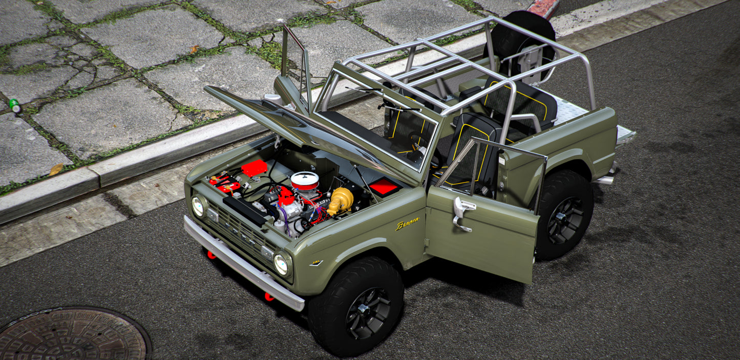 1975 Barrett Jackson Ford Bronco | GG