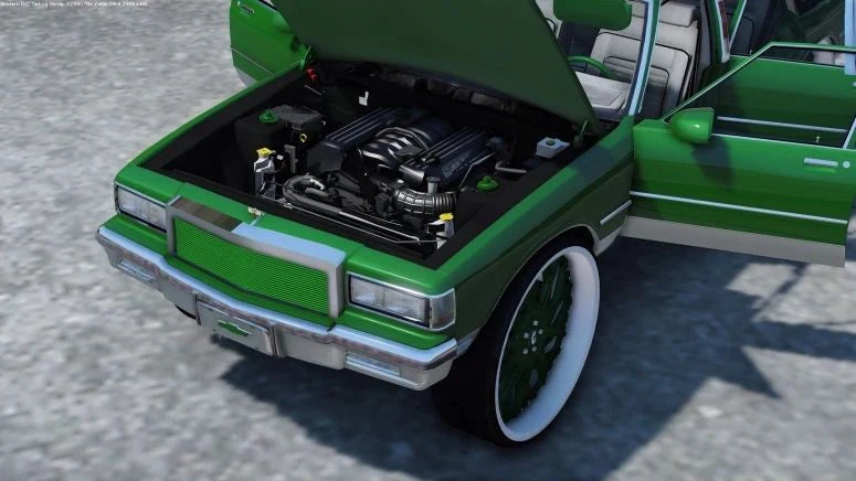 1986 Chevy Caprice Brougham Scat On Forgiatos | Bleed