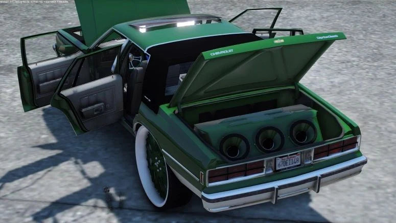 1986 Chevy Caprice Brougham Scat On Forgiatos | Bleed