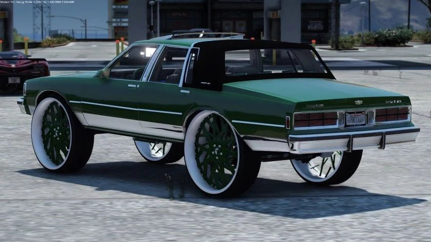 1986 Chevy Caprice Brougham Scat On Forgiatos | Bleed