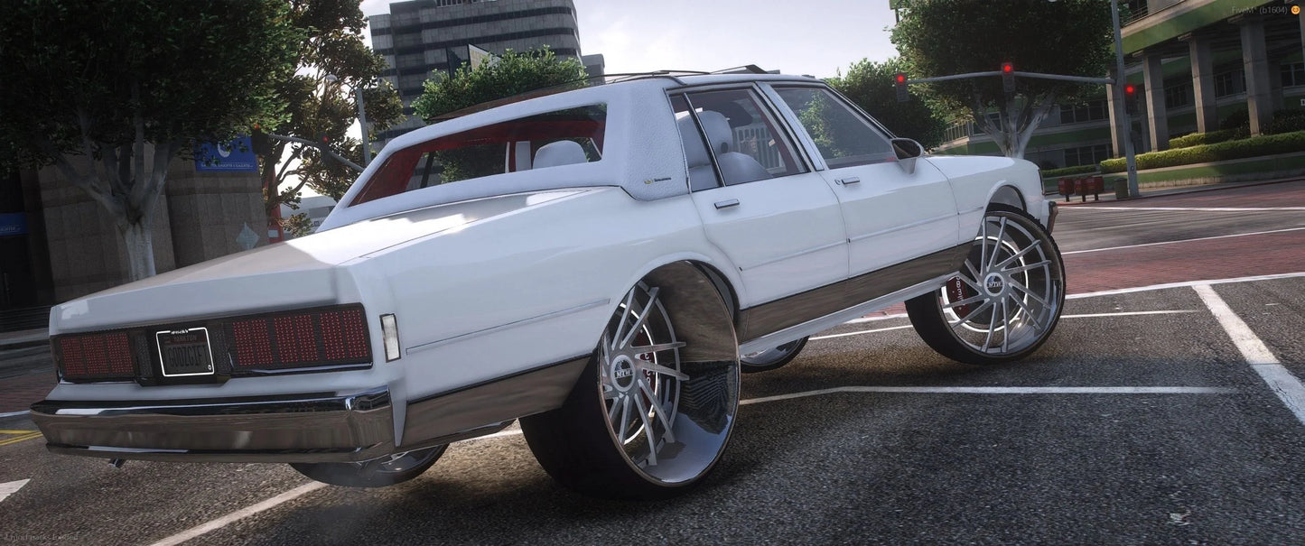1986 Chevrolet Caprice Brougham On 30s | GodzGift