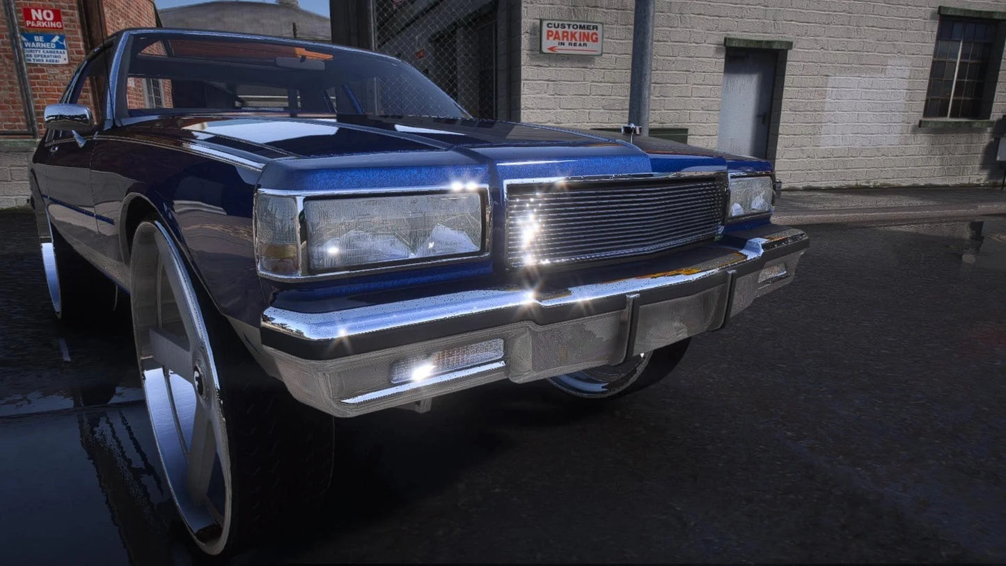 1986 Chevy Caprice Landau On Forgis | Pnut Customs