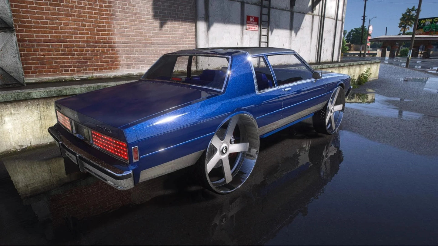 1986 Chevy Caprice Landau On Forgis | Pnut Customs