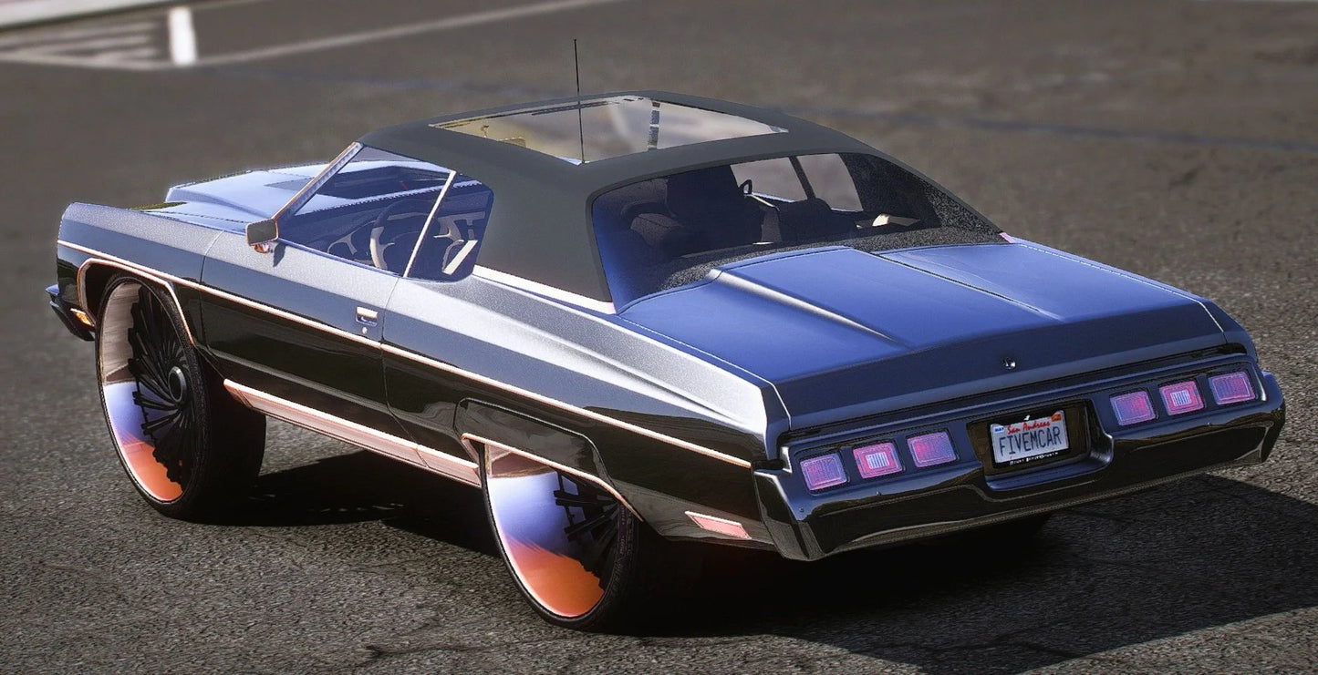 (Debadged) 1988 Chevrolet Monte Carlo SS On Rucci Grip's