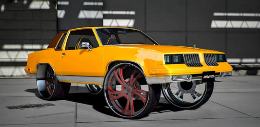 1984 Oldsmobile Cutlass on Corleone Donk | Krazy Customs
