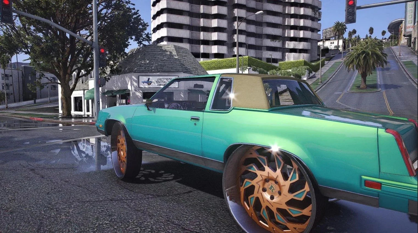 1984 Oldsmobile Cutlass on Rucci Forged | PNUT Customs