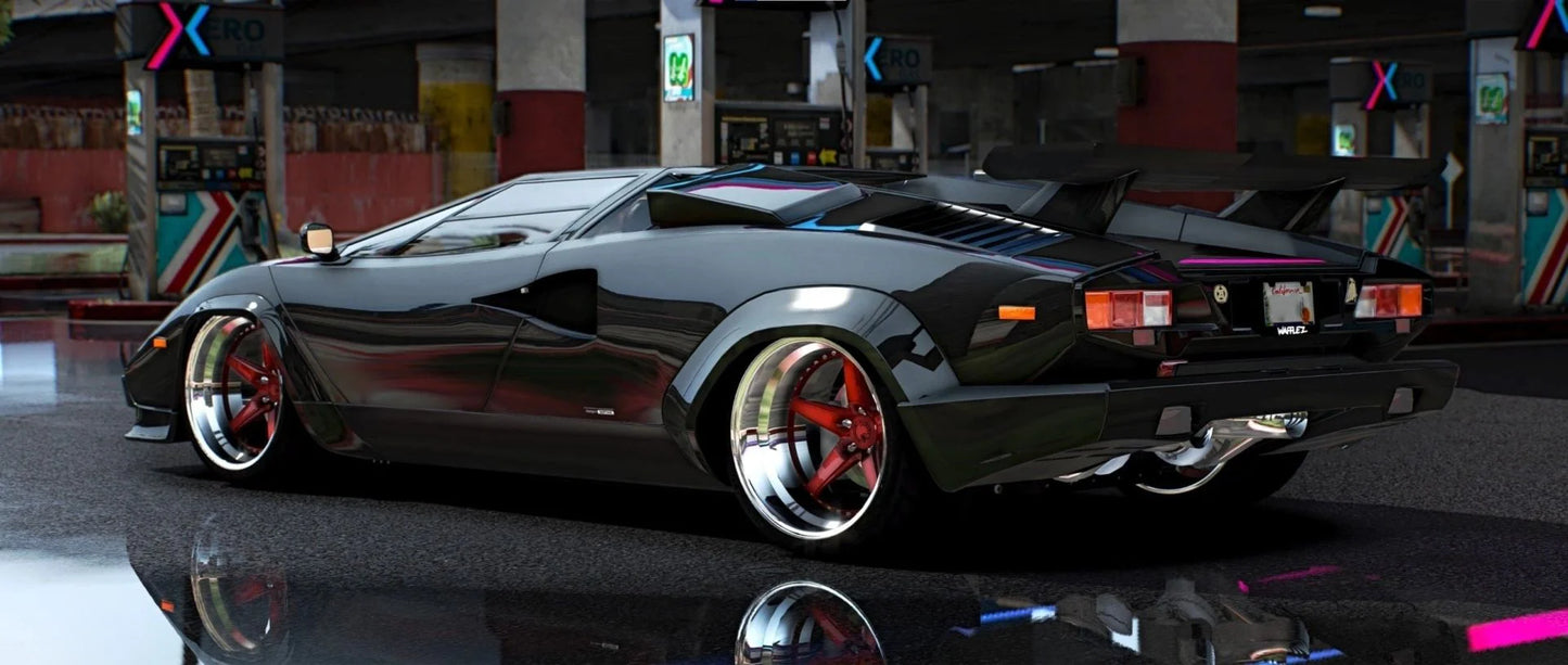 1988 Lamborghini Countach Sheepy Edition | Wafflez