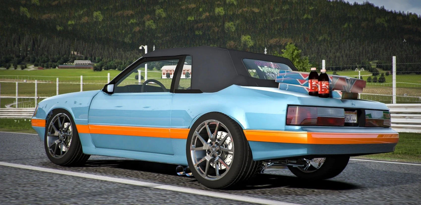 1989 Mustang Foxbody GT4 Eye Props | Backyard Customs