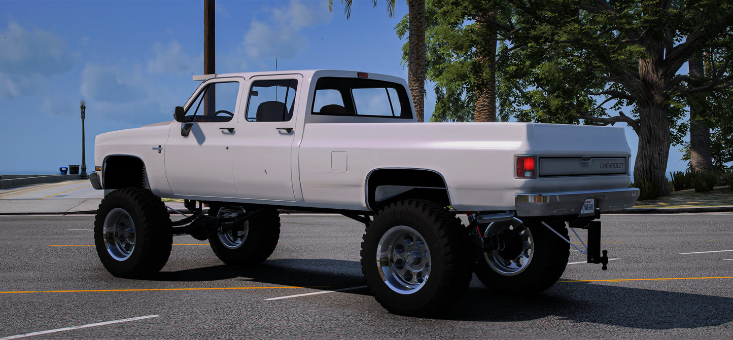 1986 Lifted Chevy Square Body | Exotic Customs