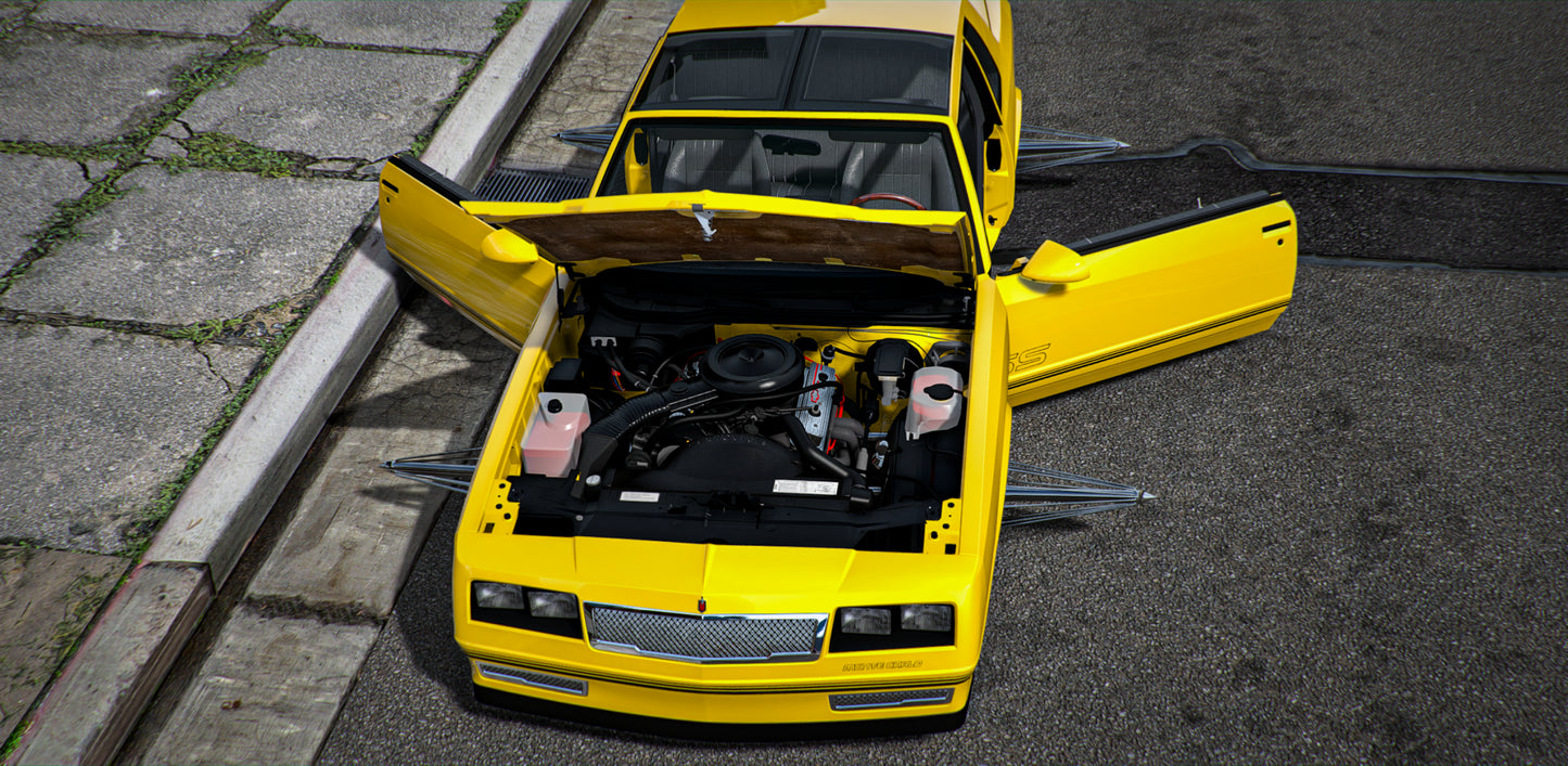 1988 Chevy Monte Carlo Slab T Top | One Deep
