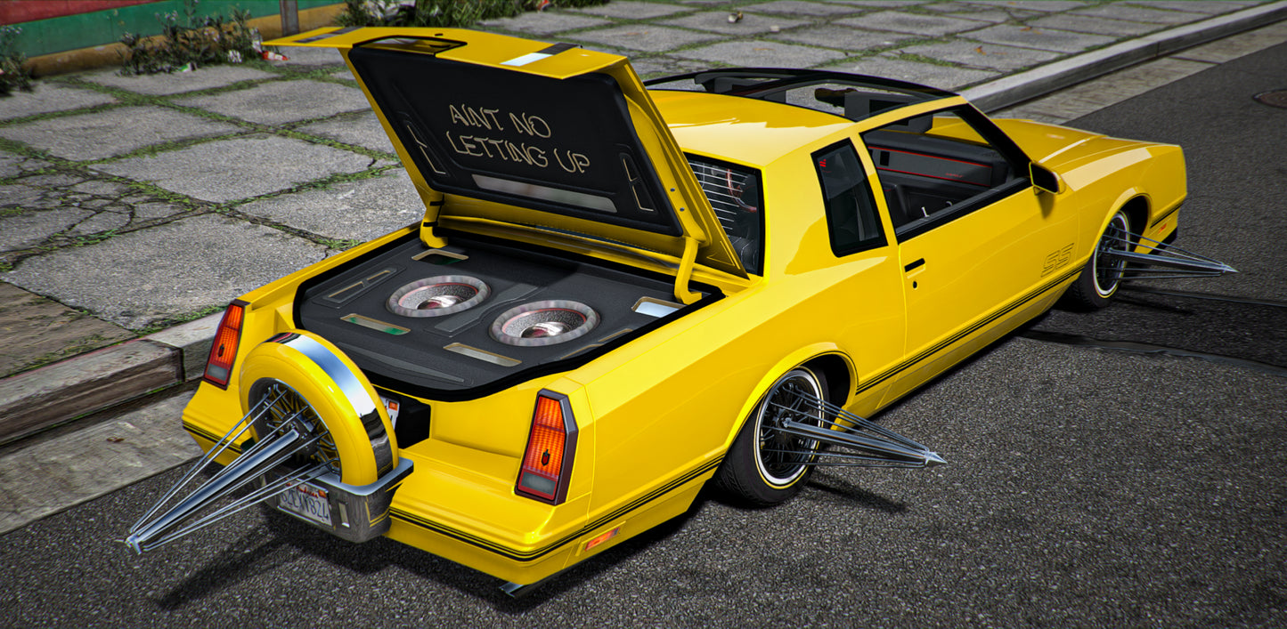1988 Chevy Monte Carlo Slab T Top | One Deep