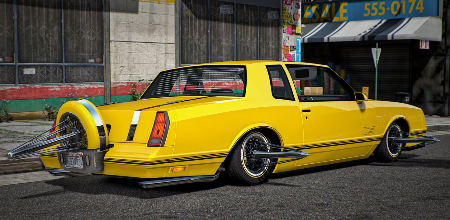 1988 Chevy Monte Carlo Slab T Top | One Deep