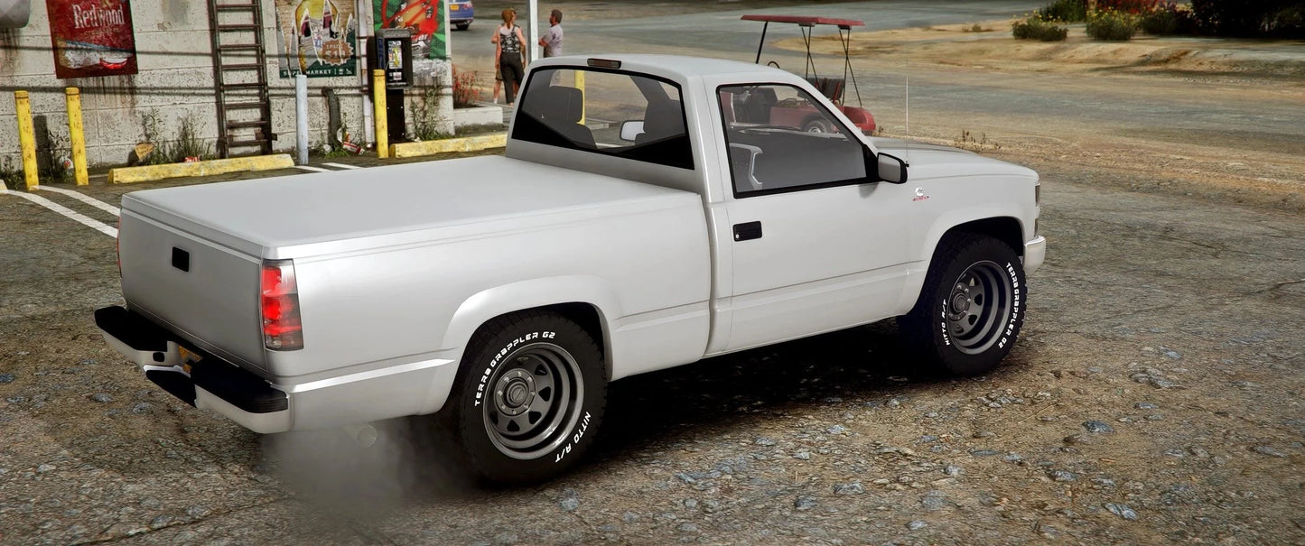 1998 Custom Chevy 2500 Cummins Swapped Lowered | Exotic Customs