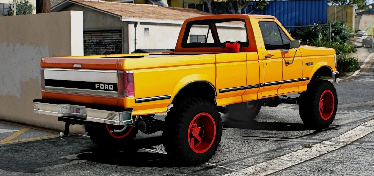 1997 Ford F350 Single Cab lifted | Exotic Customs