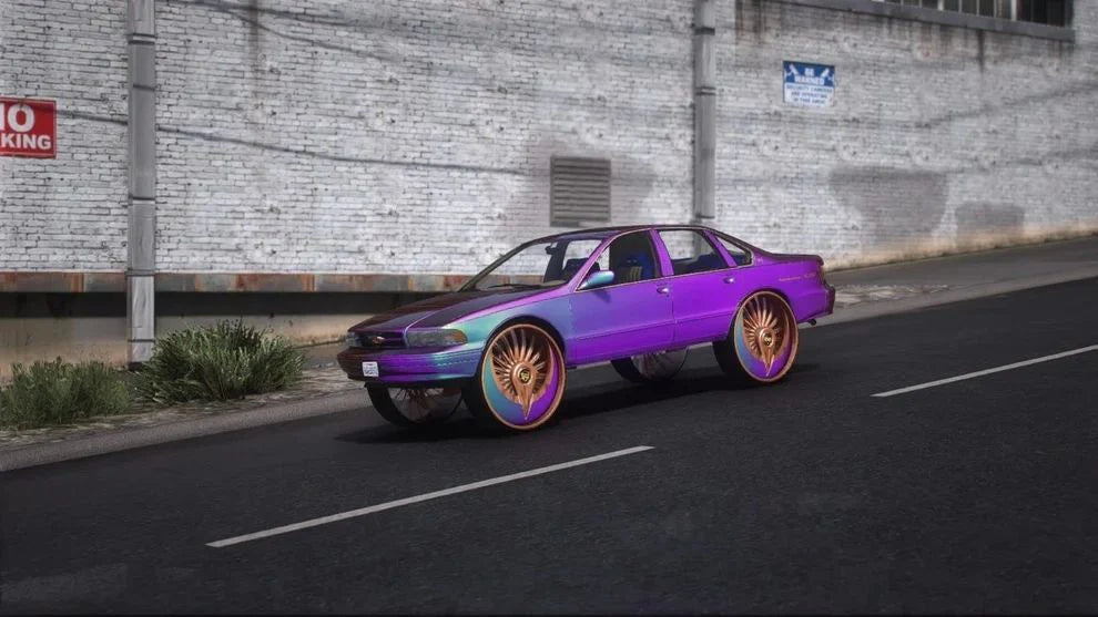 1996 Impala SS on DUB Floaters | PNUT CUSTOMS