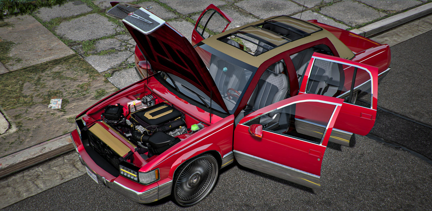 1993 Cadillac Fleetwood Donk | One Deep