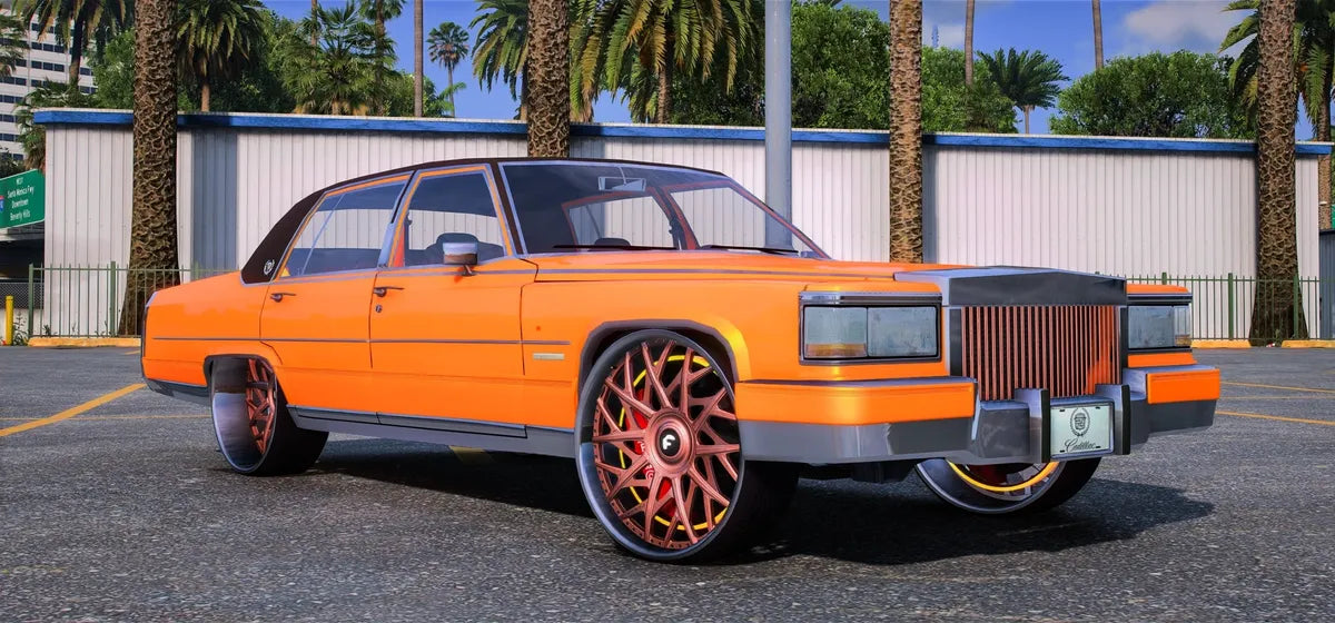 1990 Cadillac Fleetwood 4 Door On Forgiatos | DDC Cars