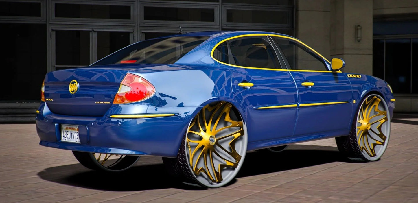 2009 Buick Lacrosse Donk On Floaters | GZ Customs