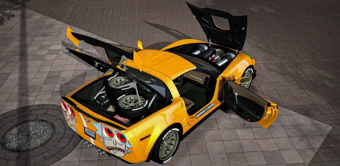 2009 Chevrolet Corvette C6 LSX Twin Turbo | 3RR0R