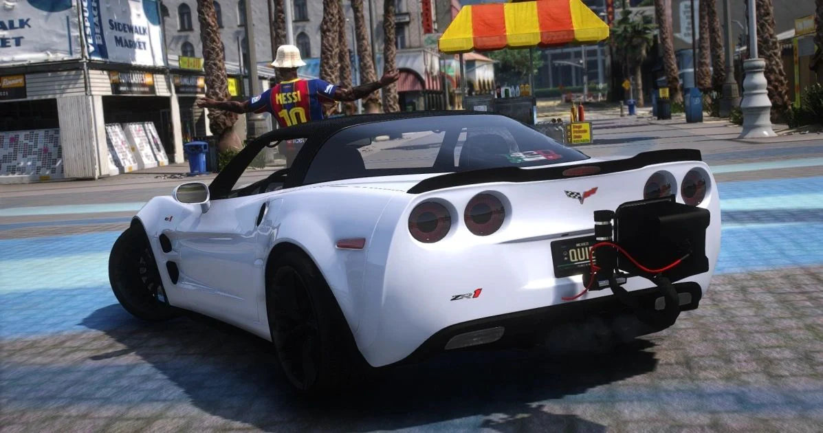 2008 Corvette C6 ZR1 Drag | Playa Customs