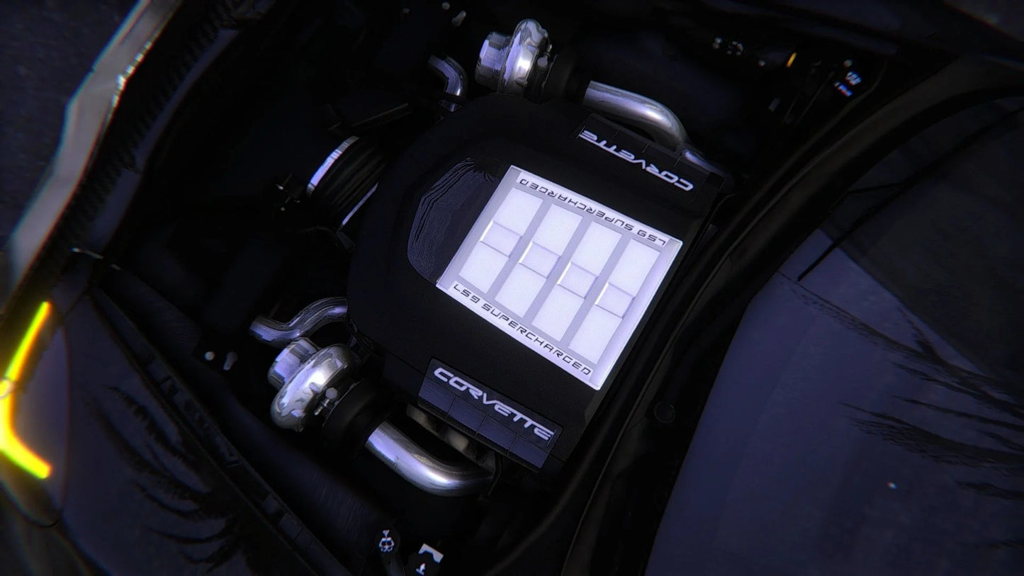 2005 Corvette ZR1 Marble Twin Charged | Playa Custom