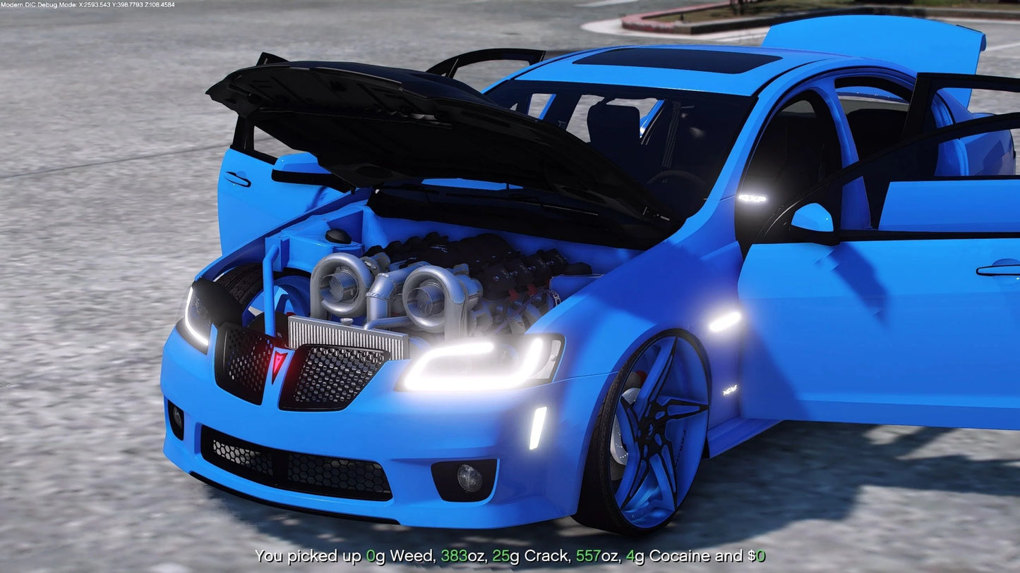 2009 Pontiac G8 Twin Turbo on Forgi Fessuri | Nukem Customs