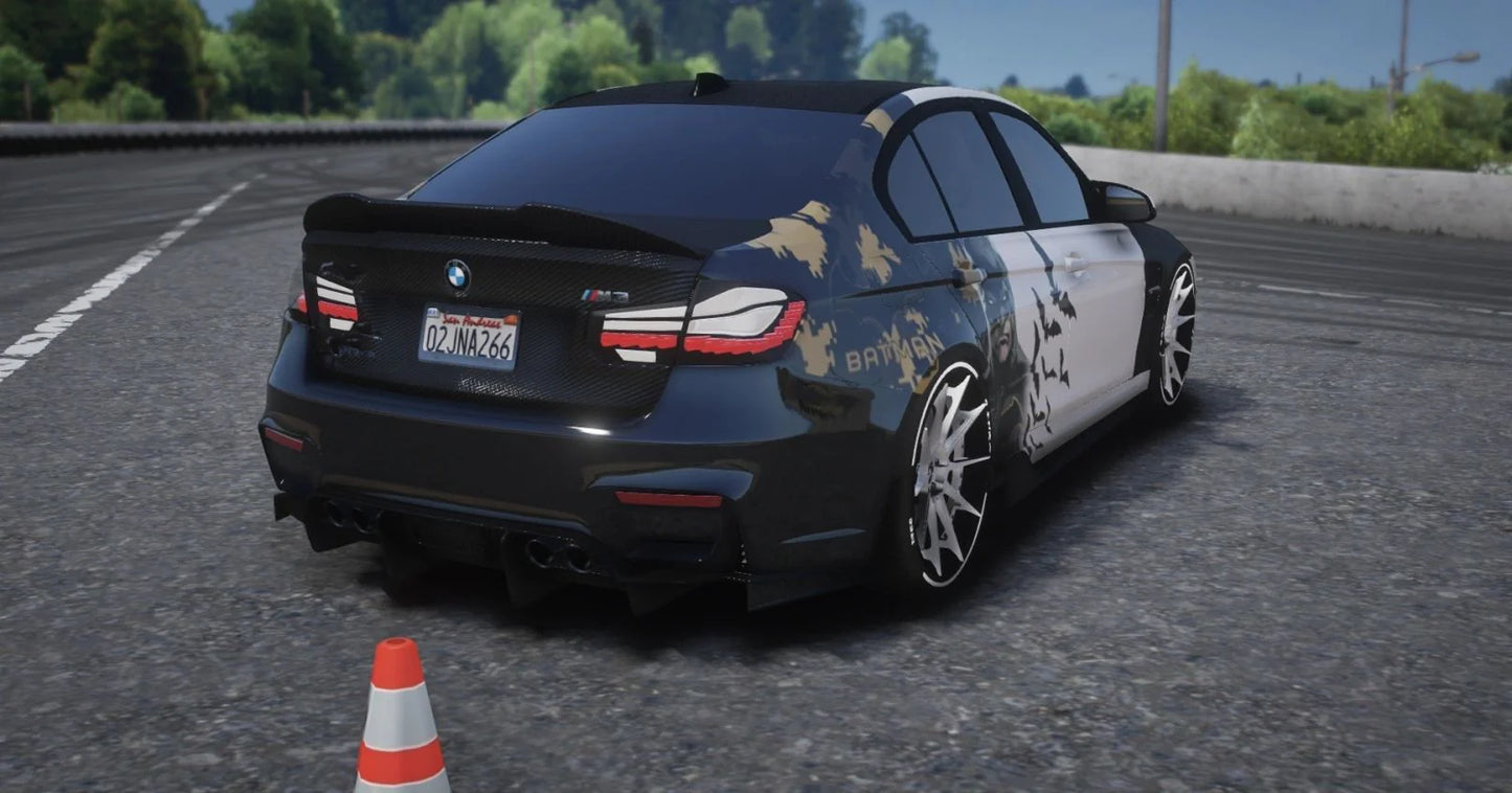 2018 BMW M3 F80 Batman Edition (Animated Windows) | Lord Customs