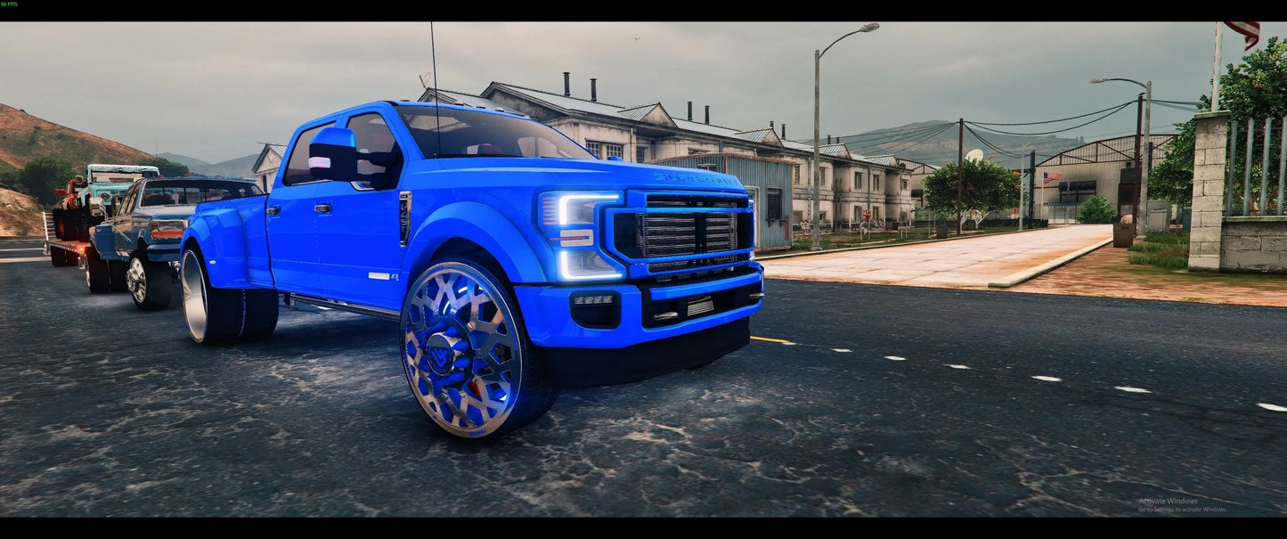 2022 Ford F450 on Corleone Forged 32s Wheels | GG