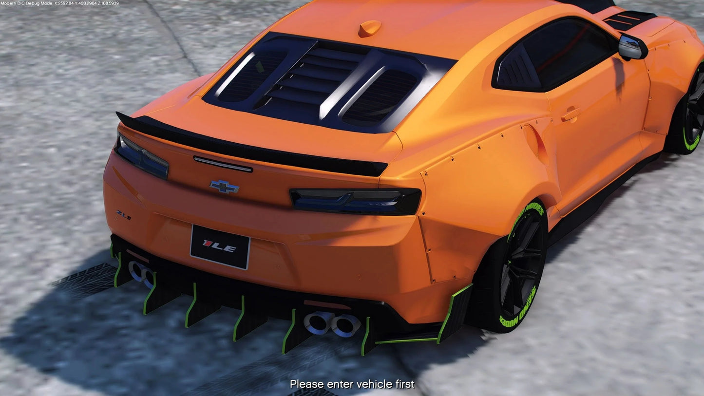 2018 Chevrolet Camaro ZL1 Widebody Custom | Nukem Customs