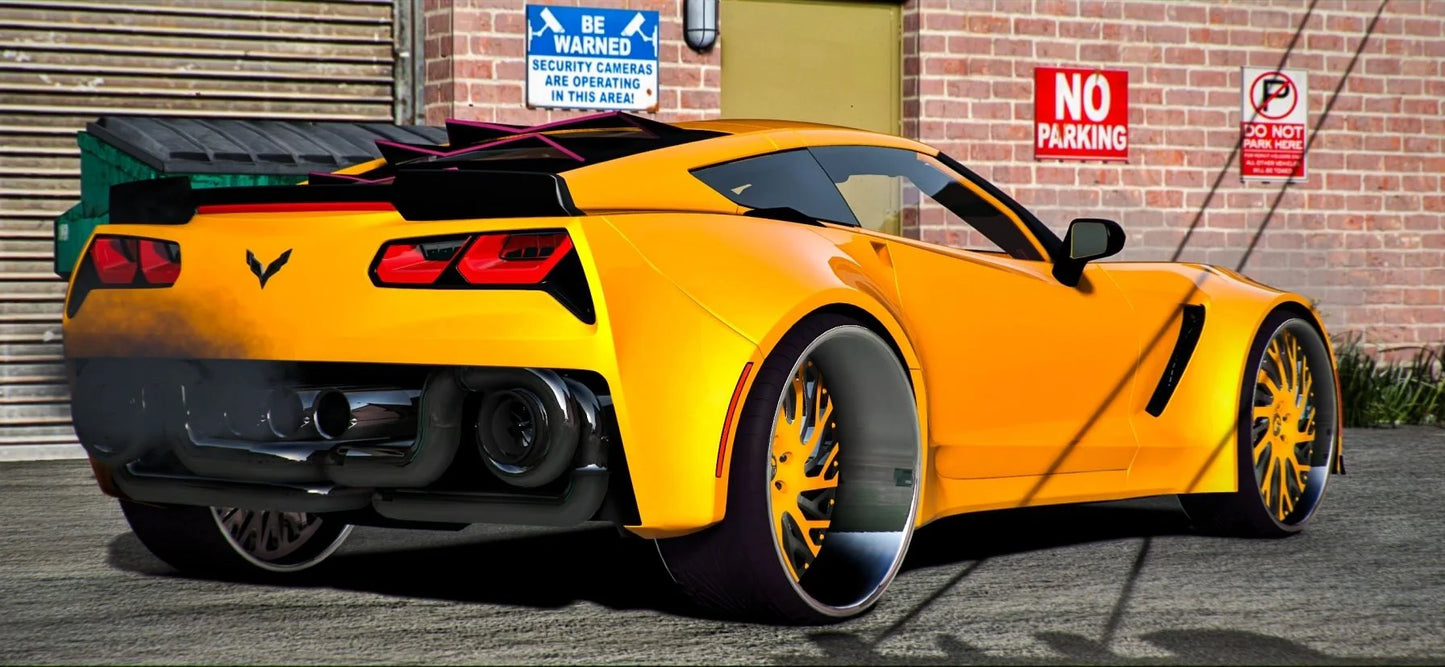 2017 Chevrolet Corvette C7 Widebody Forgiatos | DDC Cars