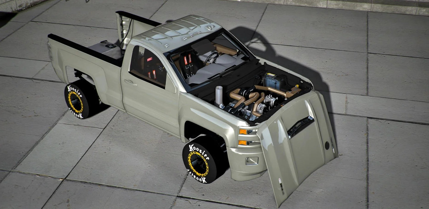 2014 Chevy Silverado Drag Shorty | GBMASH