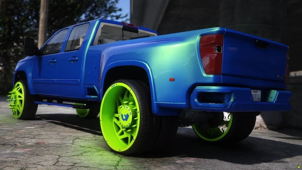 2015 Chevy Tahoe 3500 Dually Custom on 30" Forgiatos | NukeM Customs