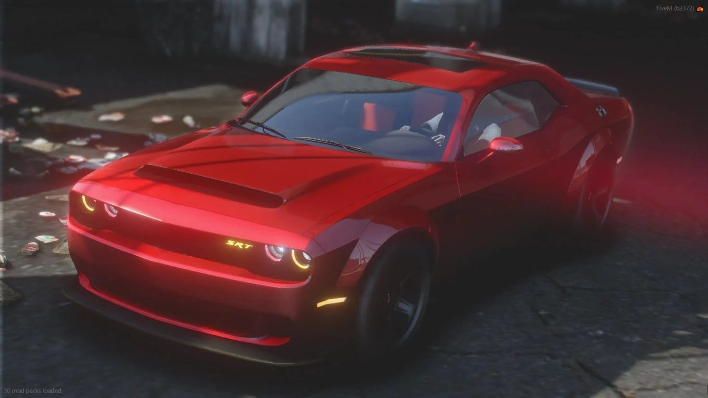 2018 Dodge Challenger Demon | 4K Customs