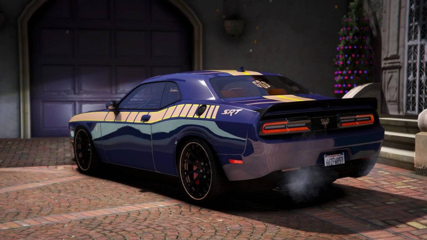 2019 Dodge Challenger Hellcat Slimbody Super Phoenix SRT Replica | 4K Customs