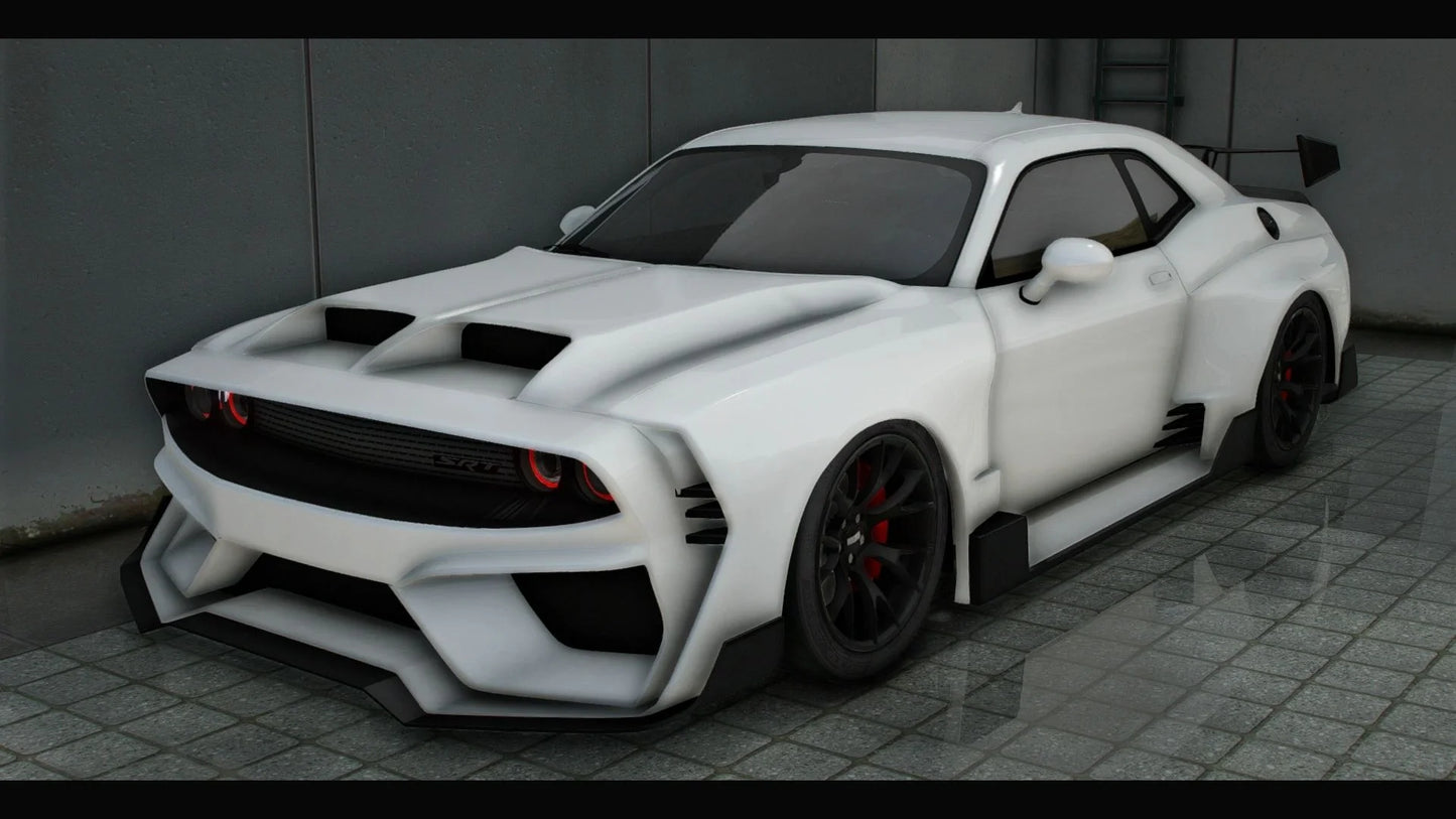 2018 Dodge Challenger SRT Demon Hycade Widebody | Nukem Customs
