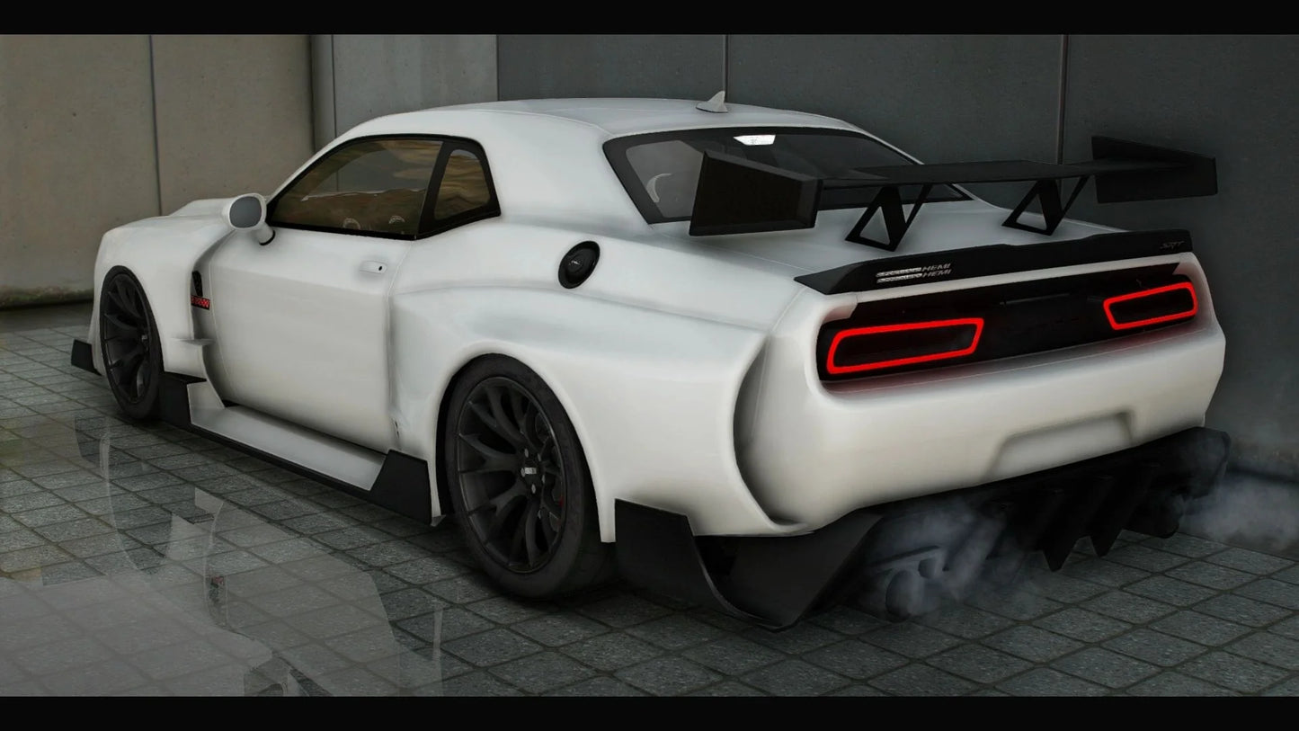 2018 Dodge Challenger SRT Demon Hycade Widebody | Nukem Customs