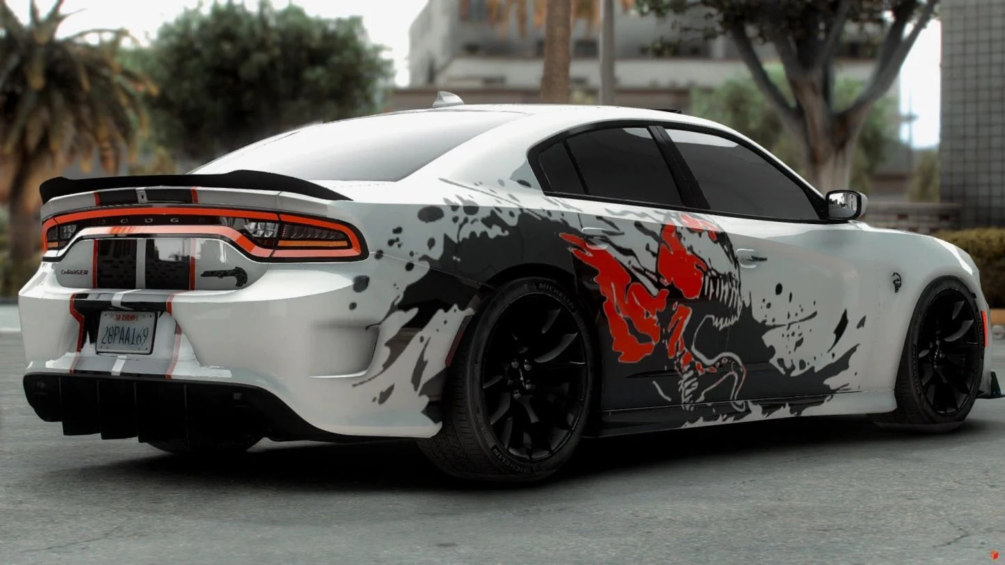 2016 Dodge Charger Hellcat Slimbody Carnage Edition | 4K Customs
