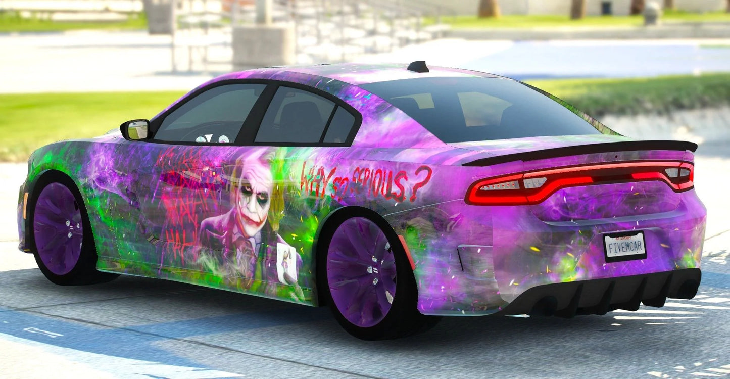 2016 Dodge Charger Scatpack Joker Edition | Playa Customs