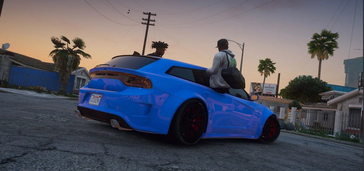 2018 Dodge Charger Wagon Concept Widebody 6 Seater Slider | A1 Customs | Tuned