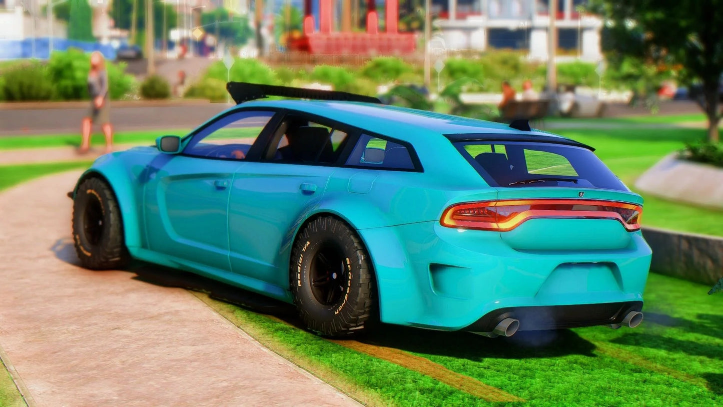 2018 Dodge Charger Wagon Concept Widebody 6 Seater Slider Raid | Elle