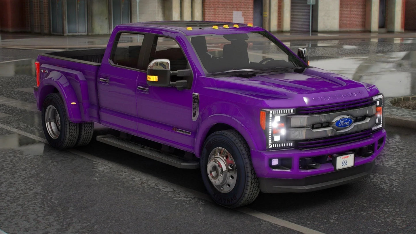 2018 Ford F350 Super Duty Limited CrewCab | Bagged Customs