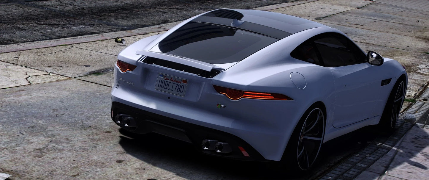2015 JAGUAR F-TYPE R (Animation Window and Wing) | Asyr0n